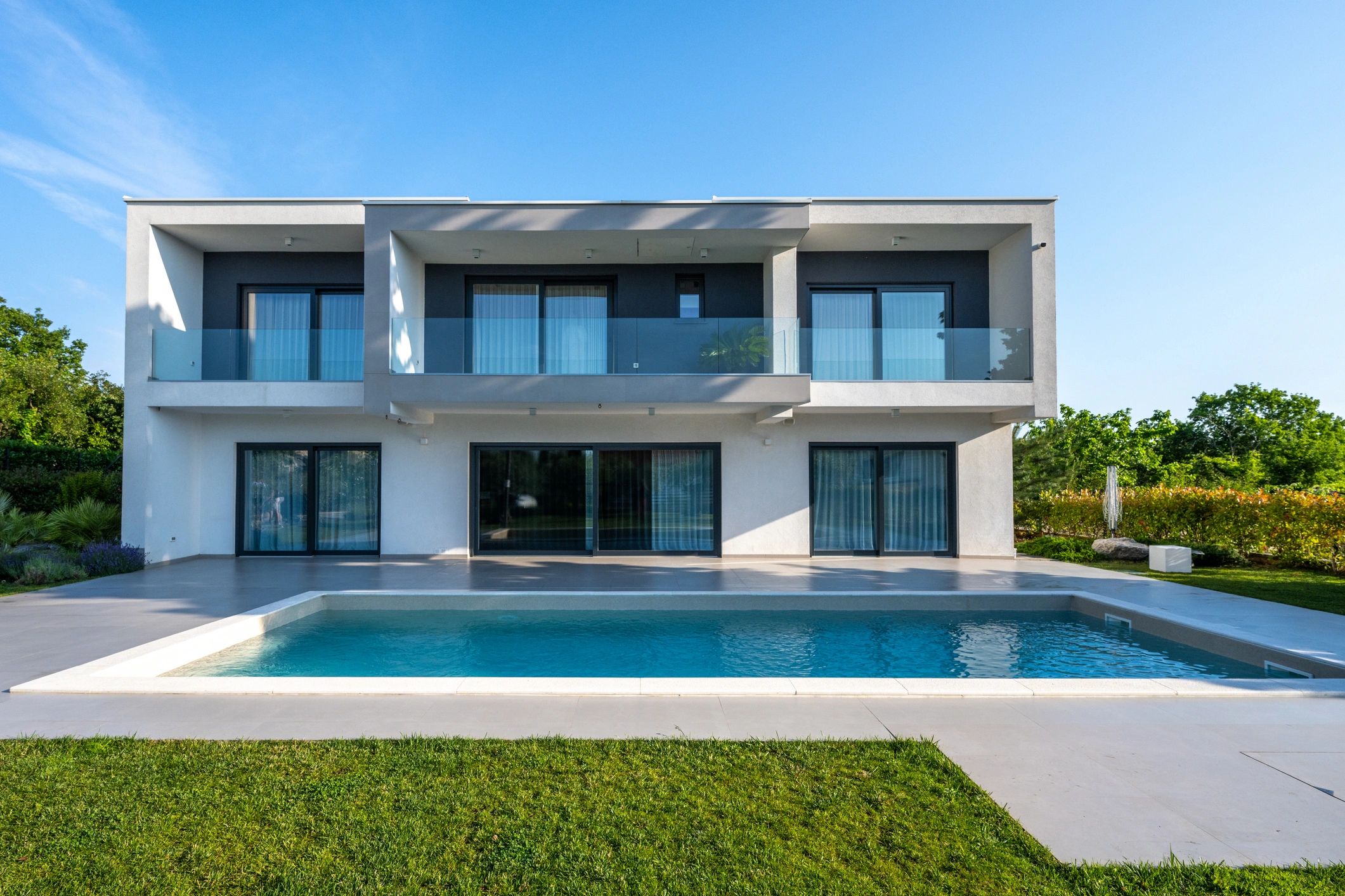 Luxury modern house exterior